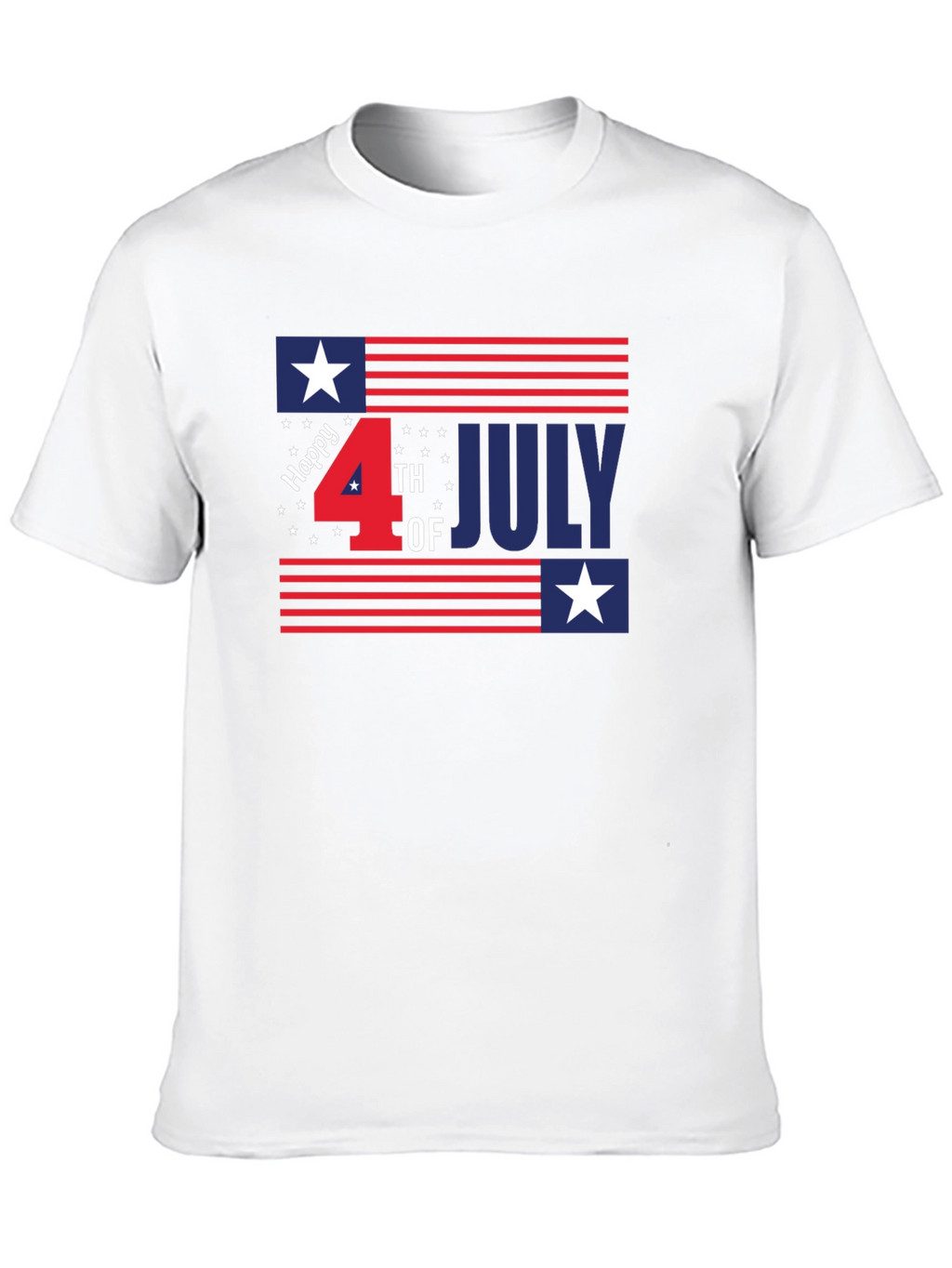 Patriotic Fourth of July Graphic Tee