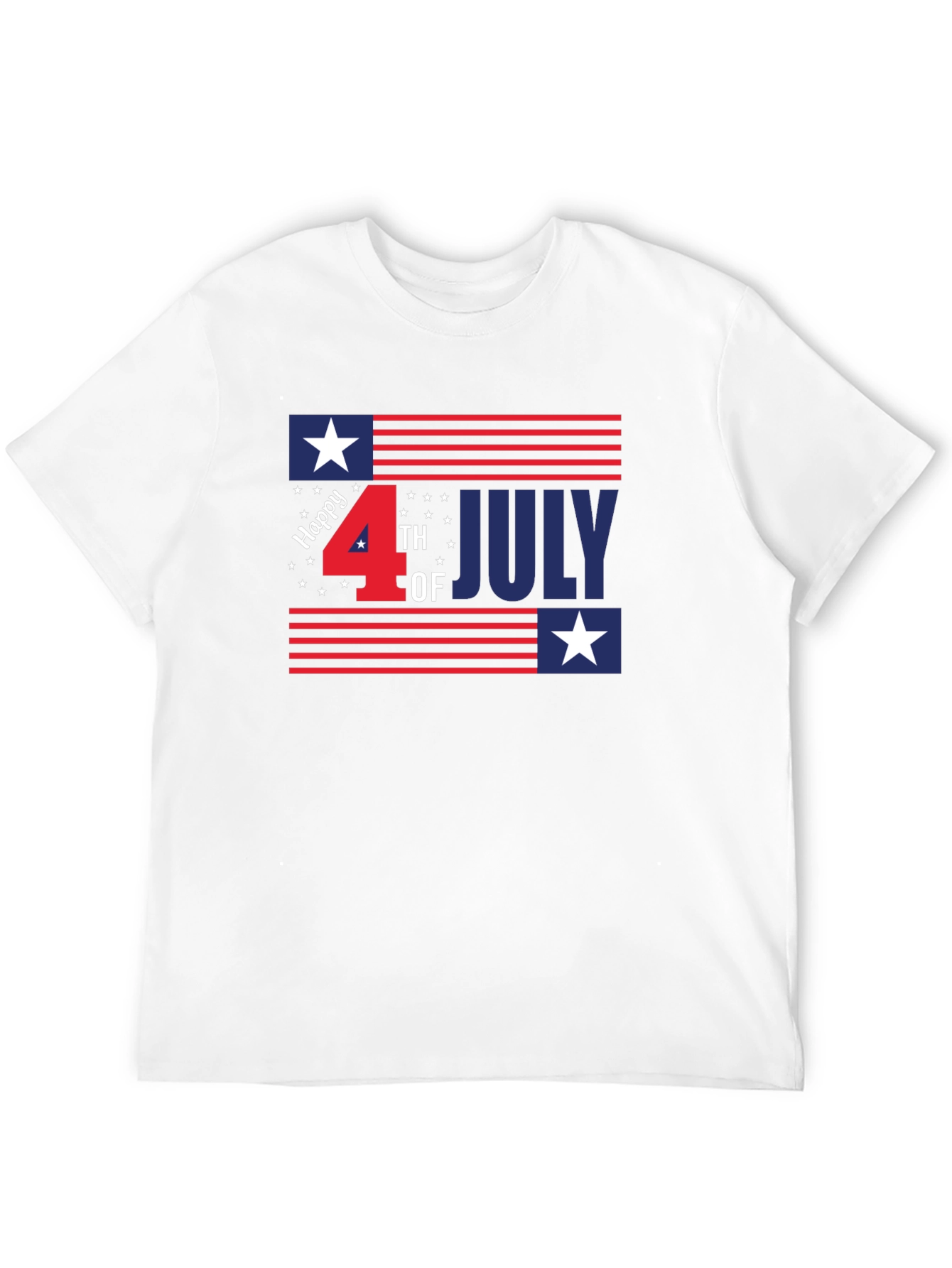Patriotic Fourth of July Graphic Tee