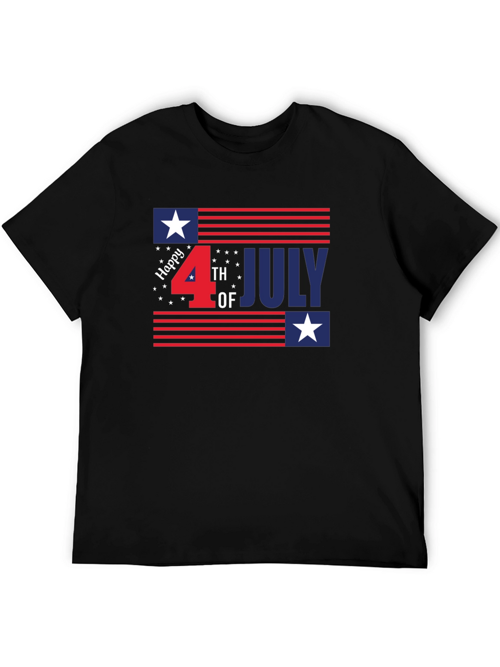 Patriotic Fourth of July Graphic Tee
