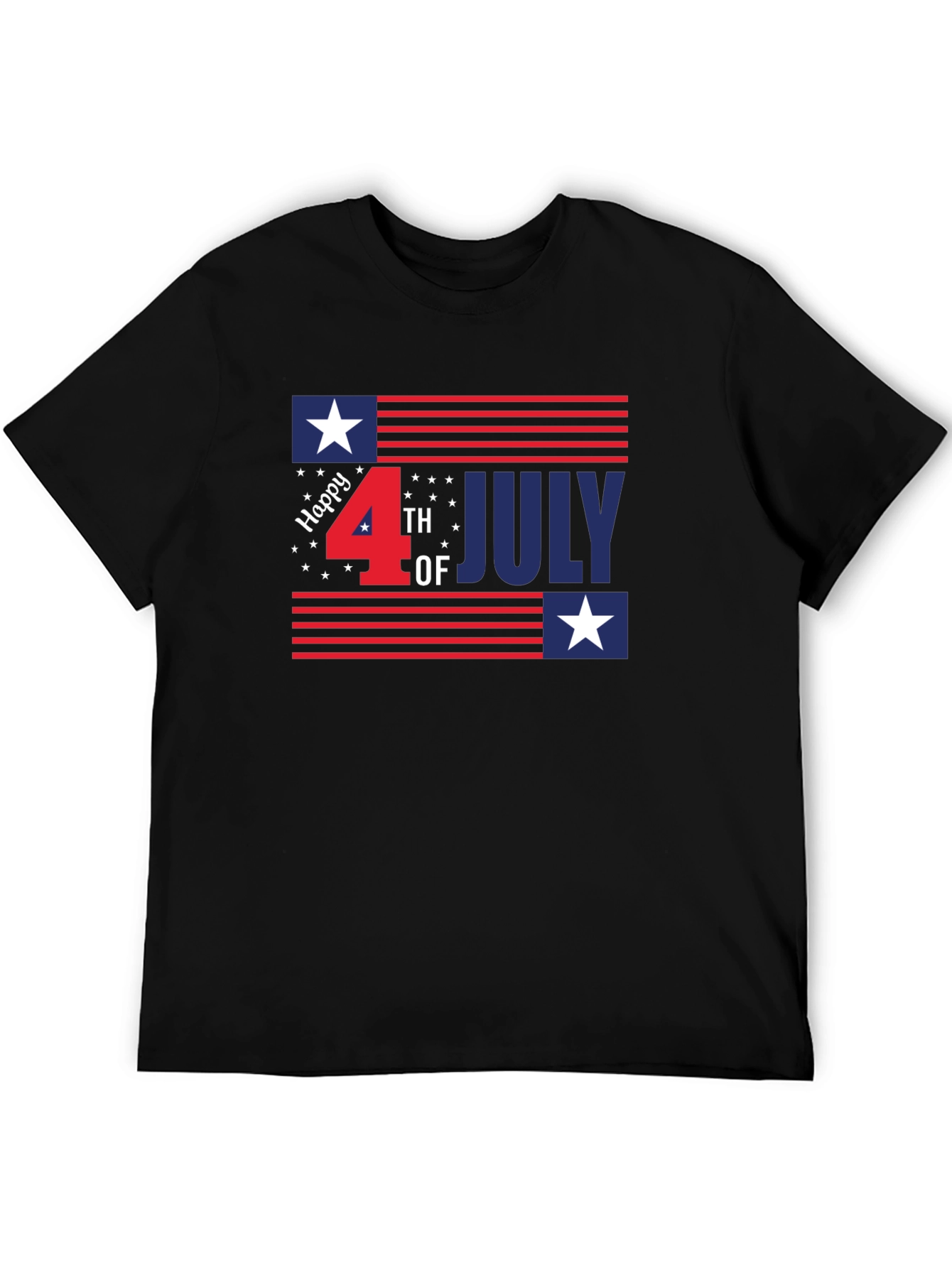 Patriotic Fourth of July Graphic Tee