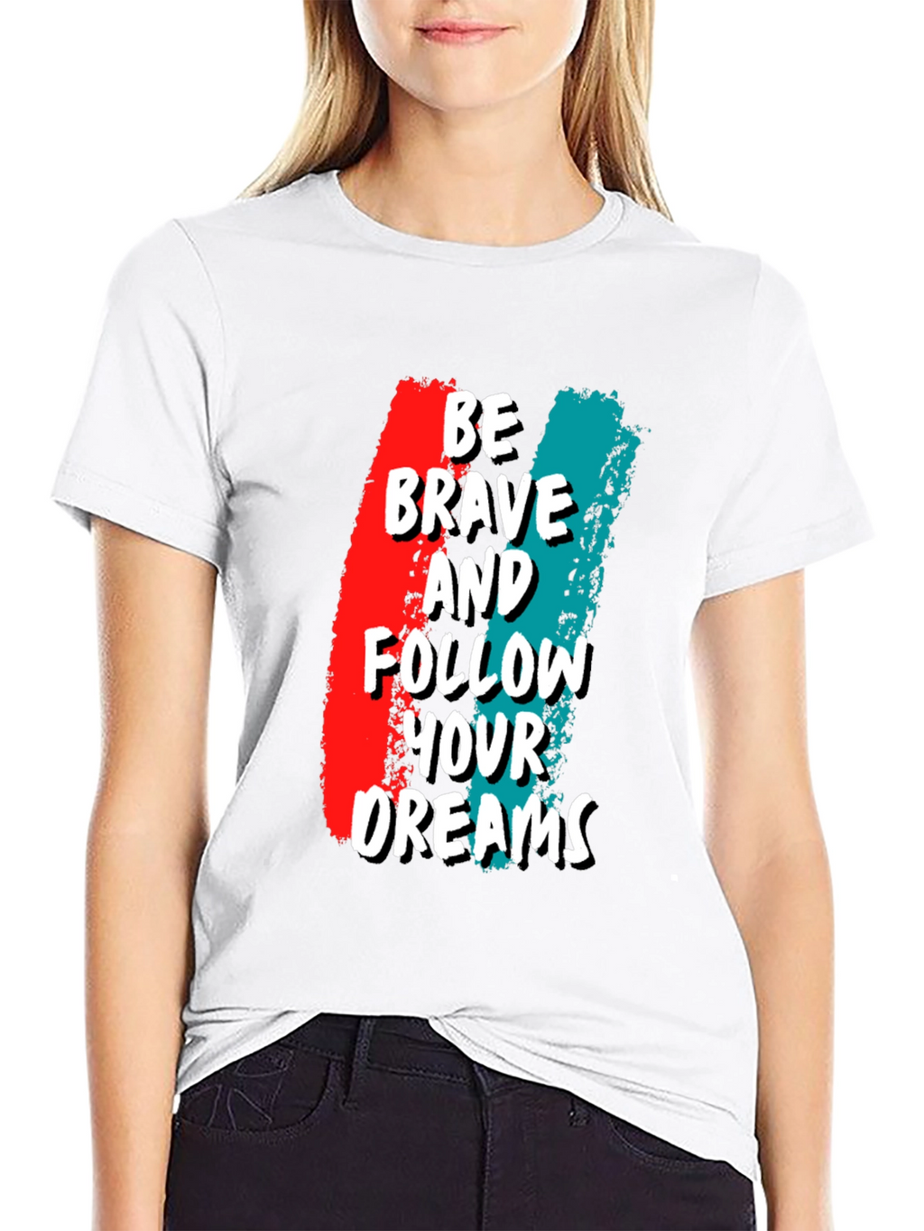 Be Brave Graphic Tee - Motivational T-Shirt