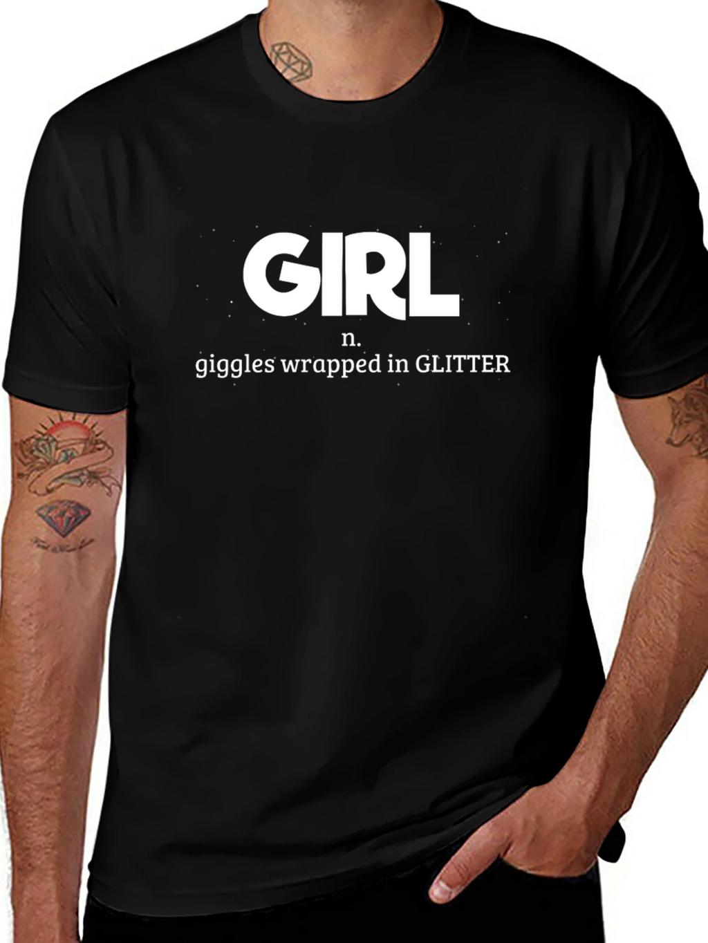 Girl Definition Graphic Tee - Black T-Shirt
