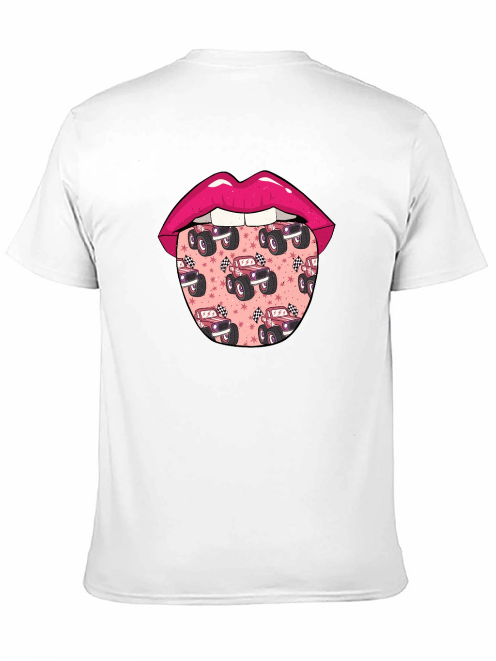 Monster Truck Lips Graphic Tee - Unisex