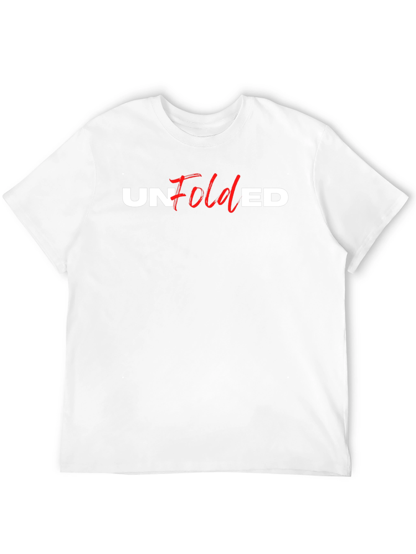 Unfolded Graphic Tee - Stylish Casual Wear