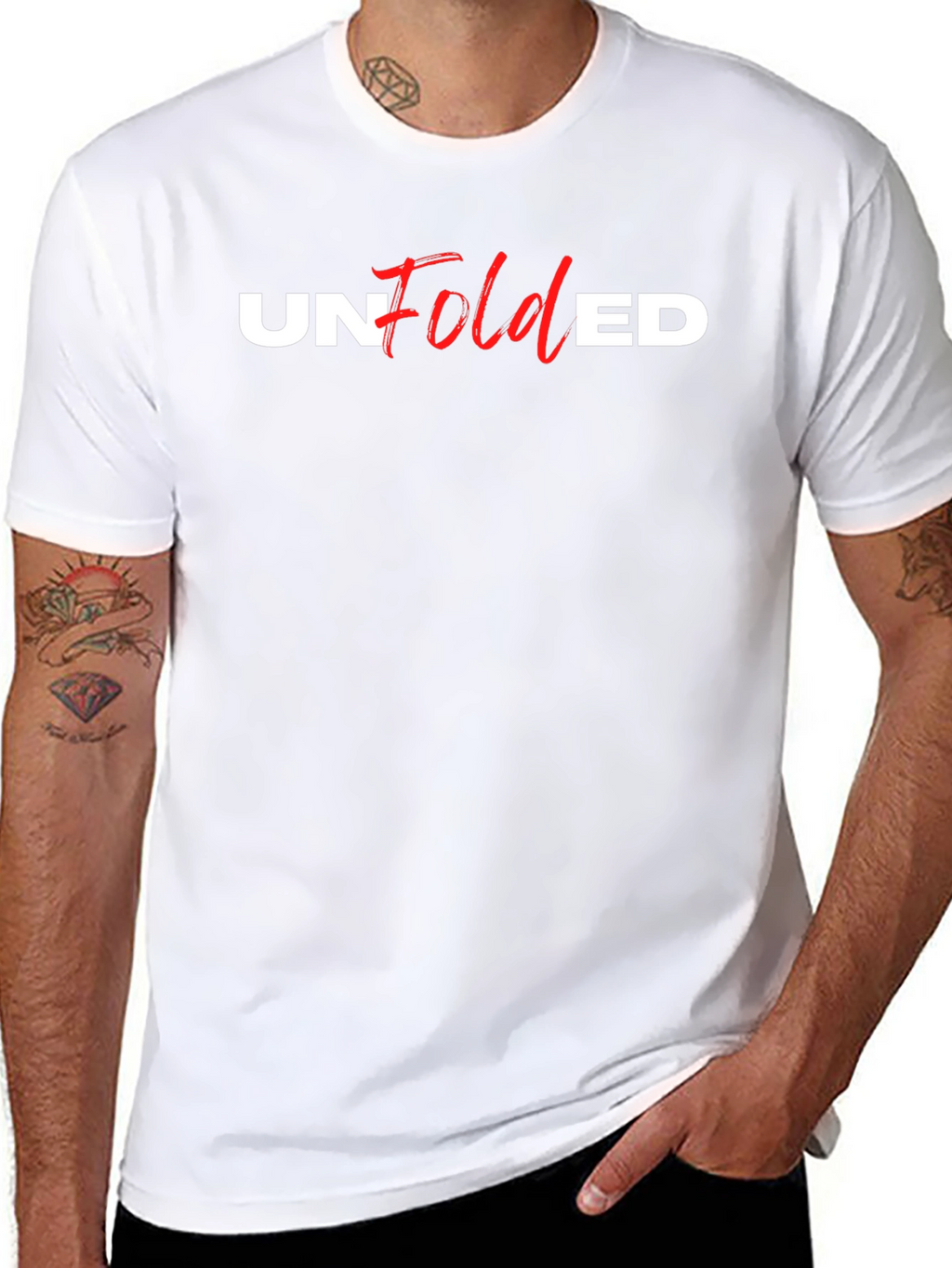 Unfolded Graphic Tee - Stylish Casual Wear