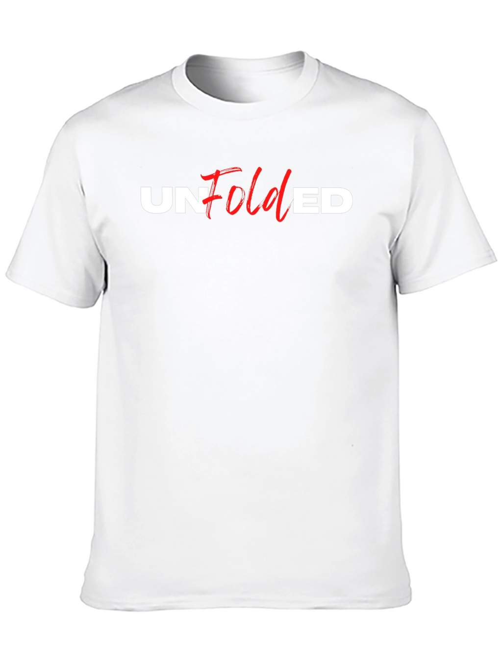 Unfolded Graphic Tee - Stylish Casual Wear