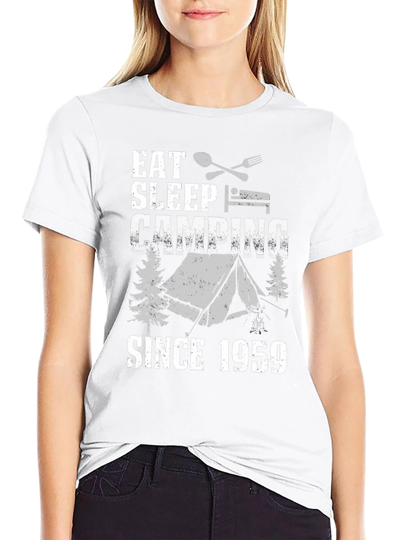 Eat Sleep Camping Since 1959 T-Shirt