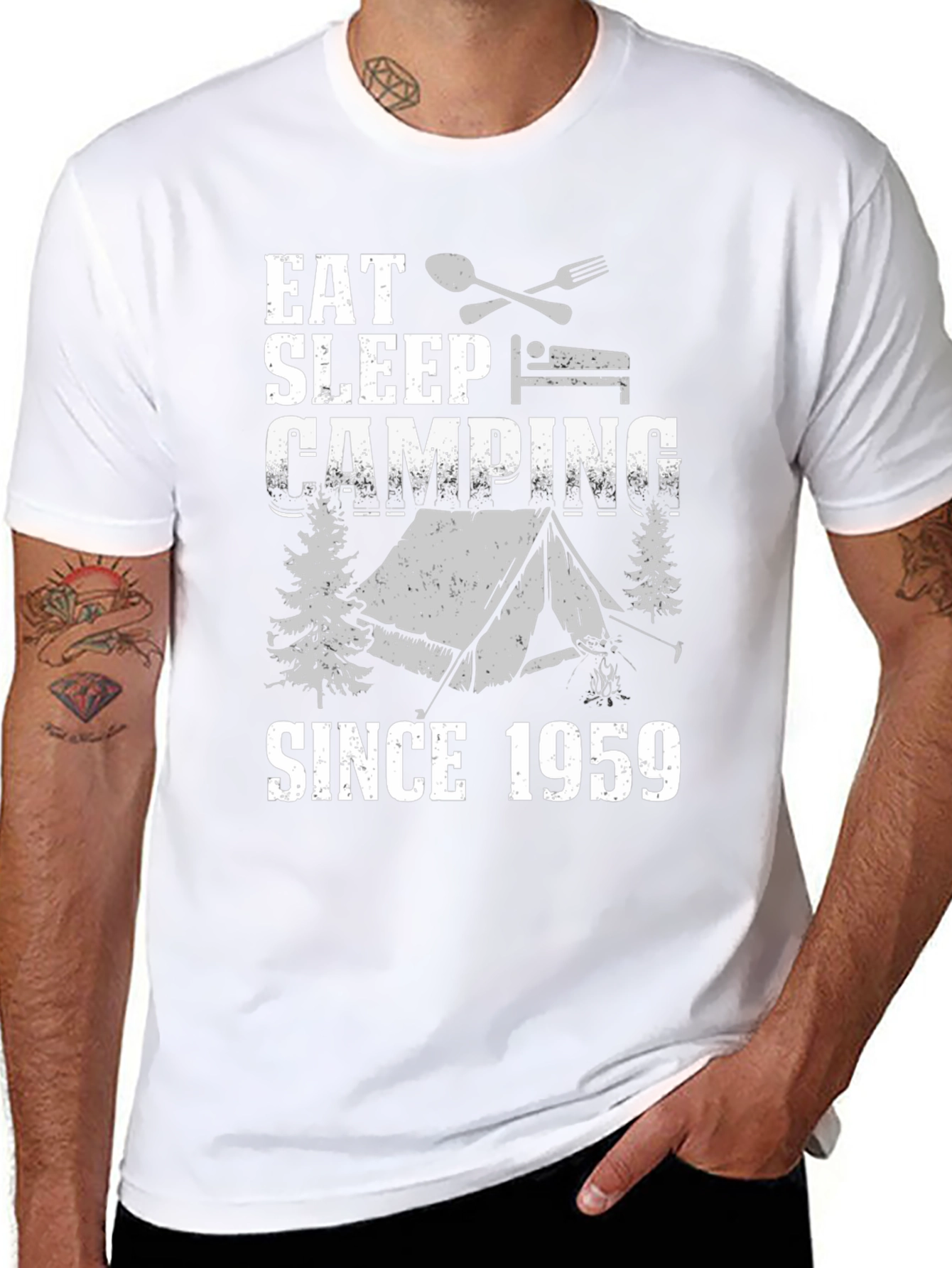 Eat Sleep Camping Since 1959 T-Shirt