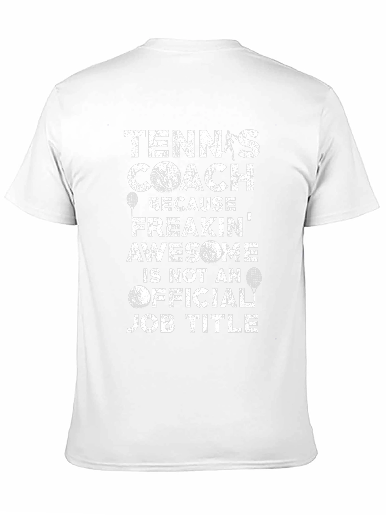 Tennis Coach Graphic T-Shirt