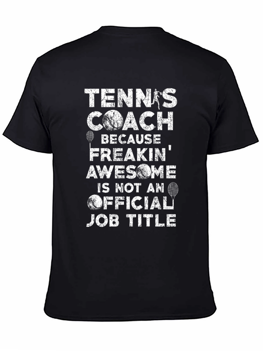 Tennis Coach Graphic T-Shirt