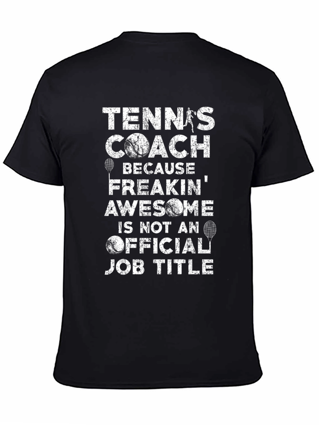 Tennis Coach Graphic T-Shirt