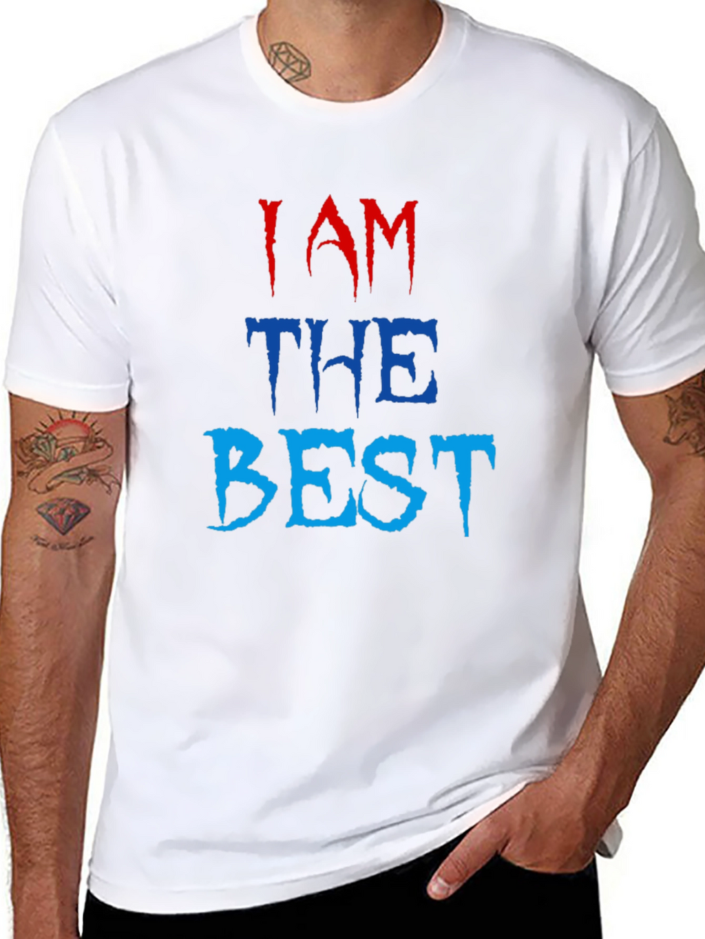 I AM THE BEST Graphic Tee