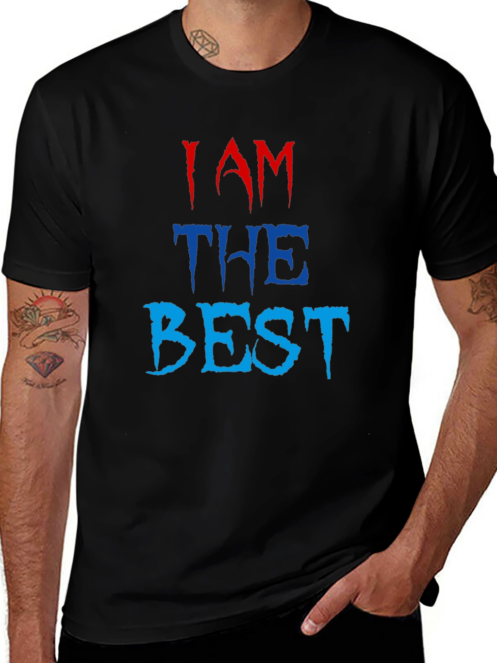 I AM THE BEST Graphic Tee