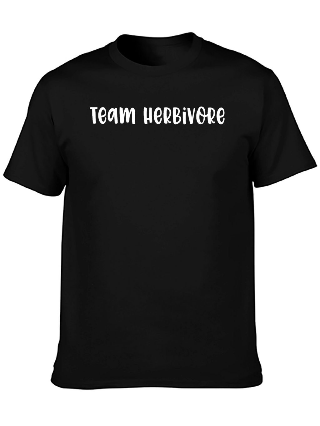 Team Herbivore Black T-Shirt