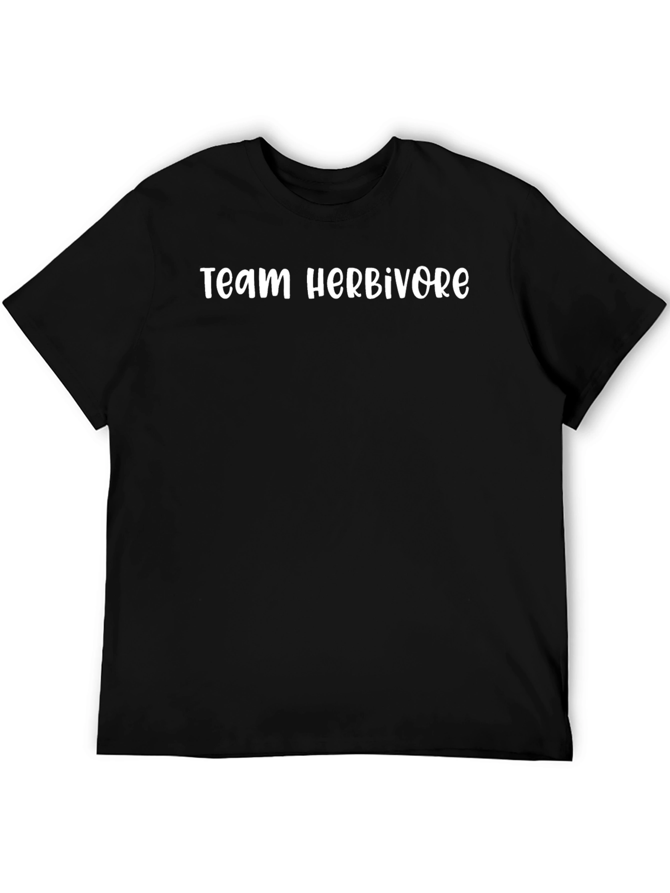 Team Herbivore Black T-Shirt