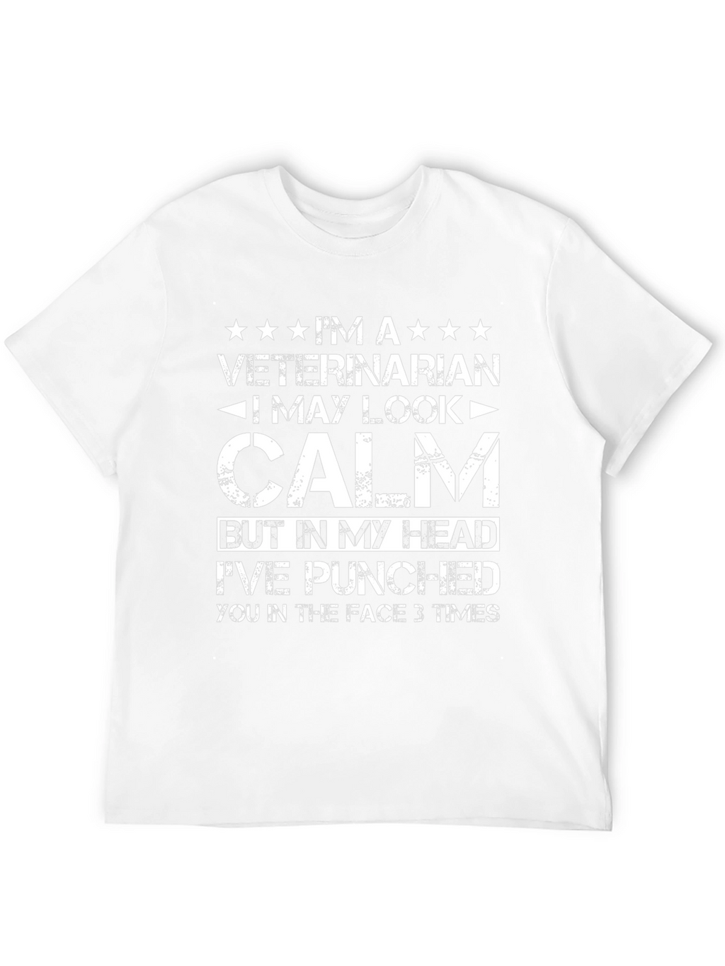 Veterinarian Calm Funny T-Shirt