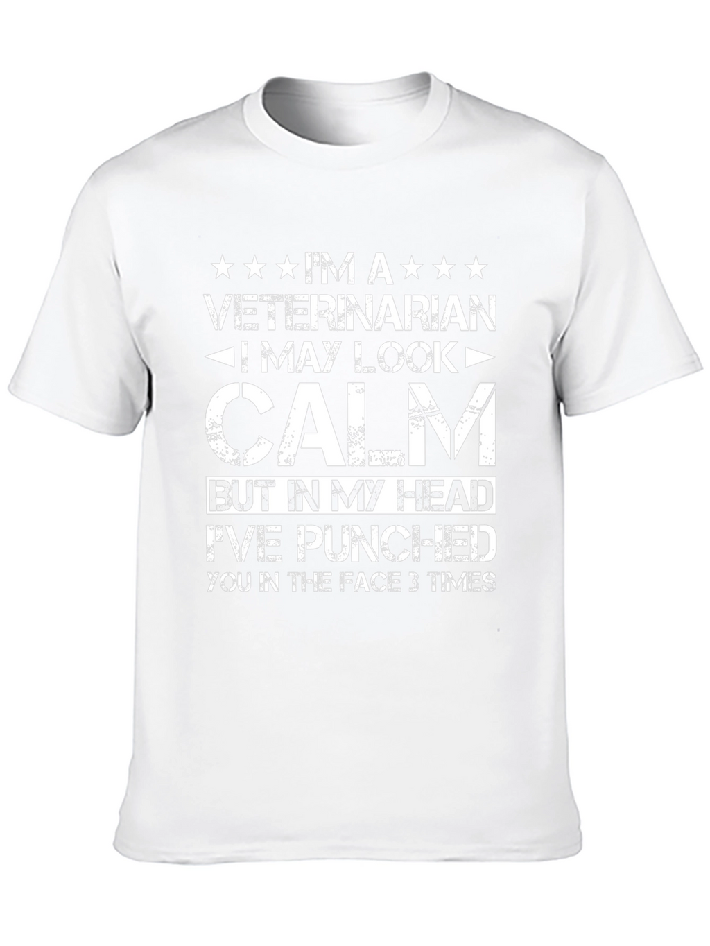 Veterinarian Calm Funny T-Shirt