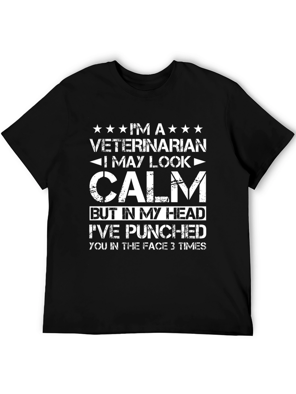Veterinarian Calm Funny T-Shirt