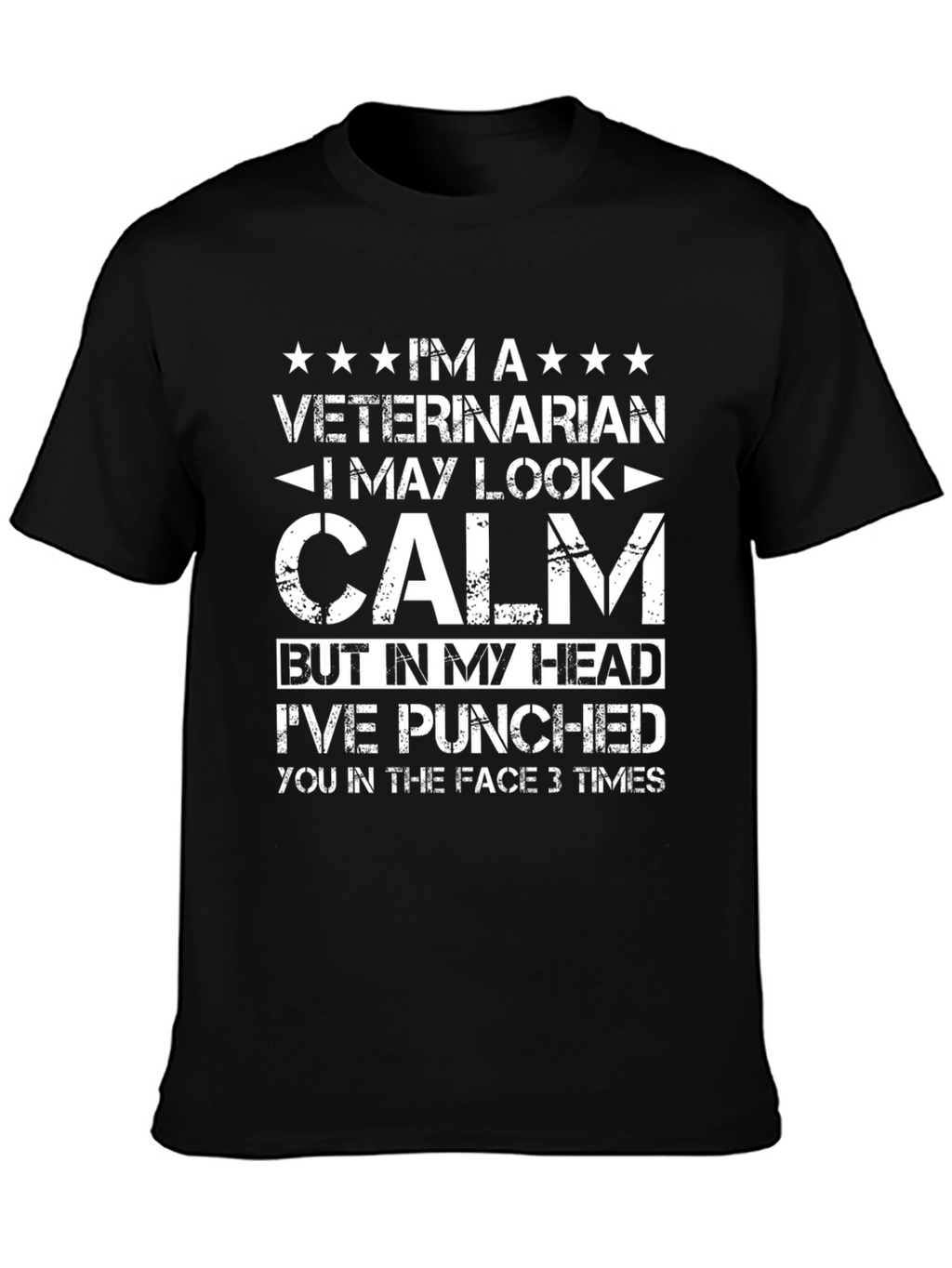 Veterinarian Calm Funny T-Shirt