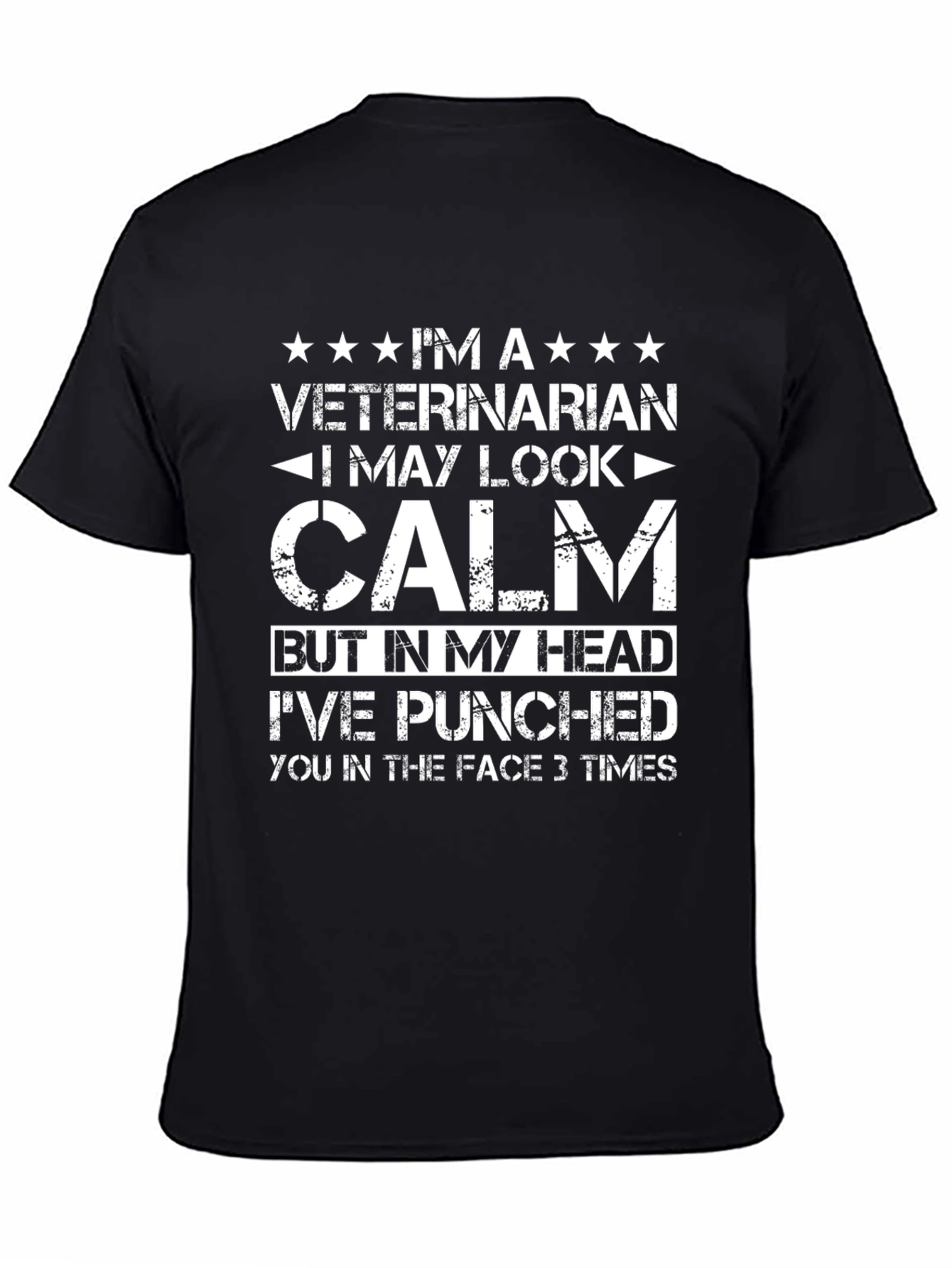 Veterinarian Calm Funny T-Shirt