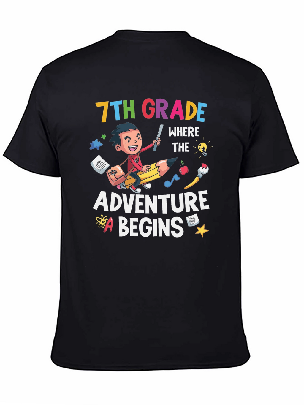 7th Grade Adventure Begins T-Shirt