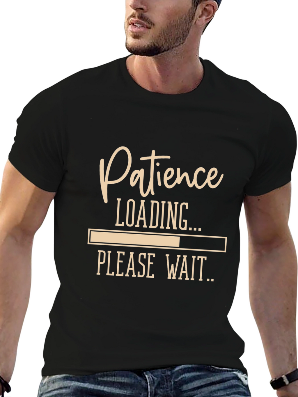 Patience Loading T-Shirt - Funny Slogan Tee