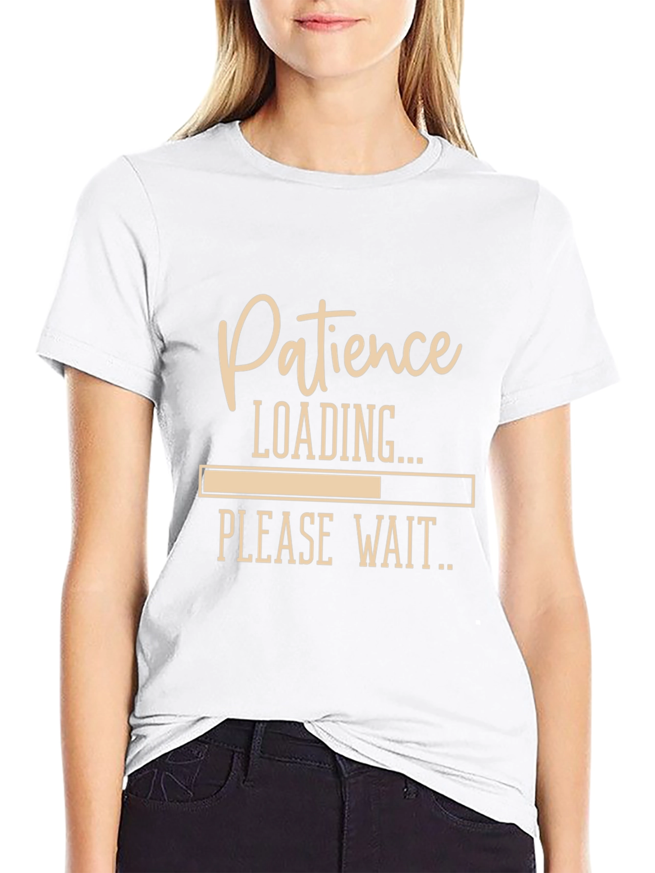 Patience Loading T-Shirt - Funny Slogan Tee