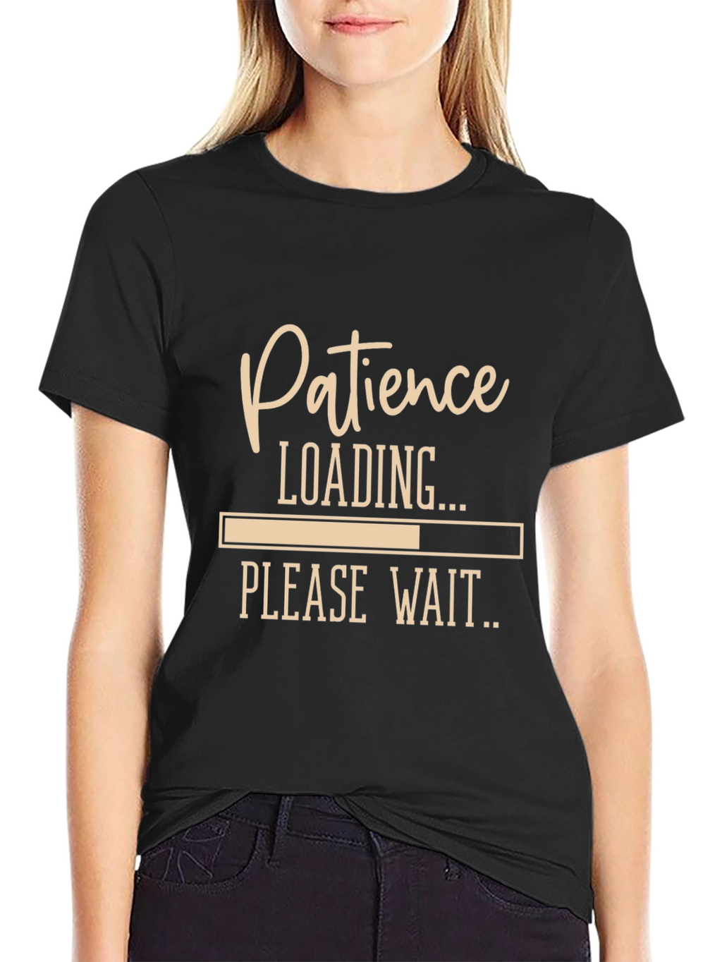 Patience Loading T-Shirt - Funny Slogan Tee