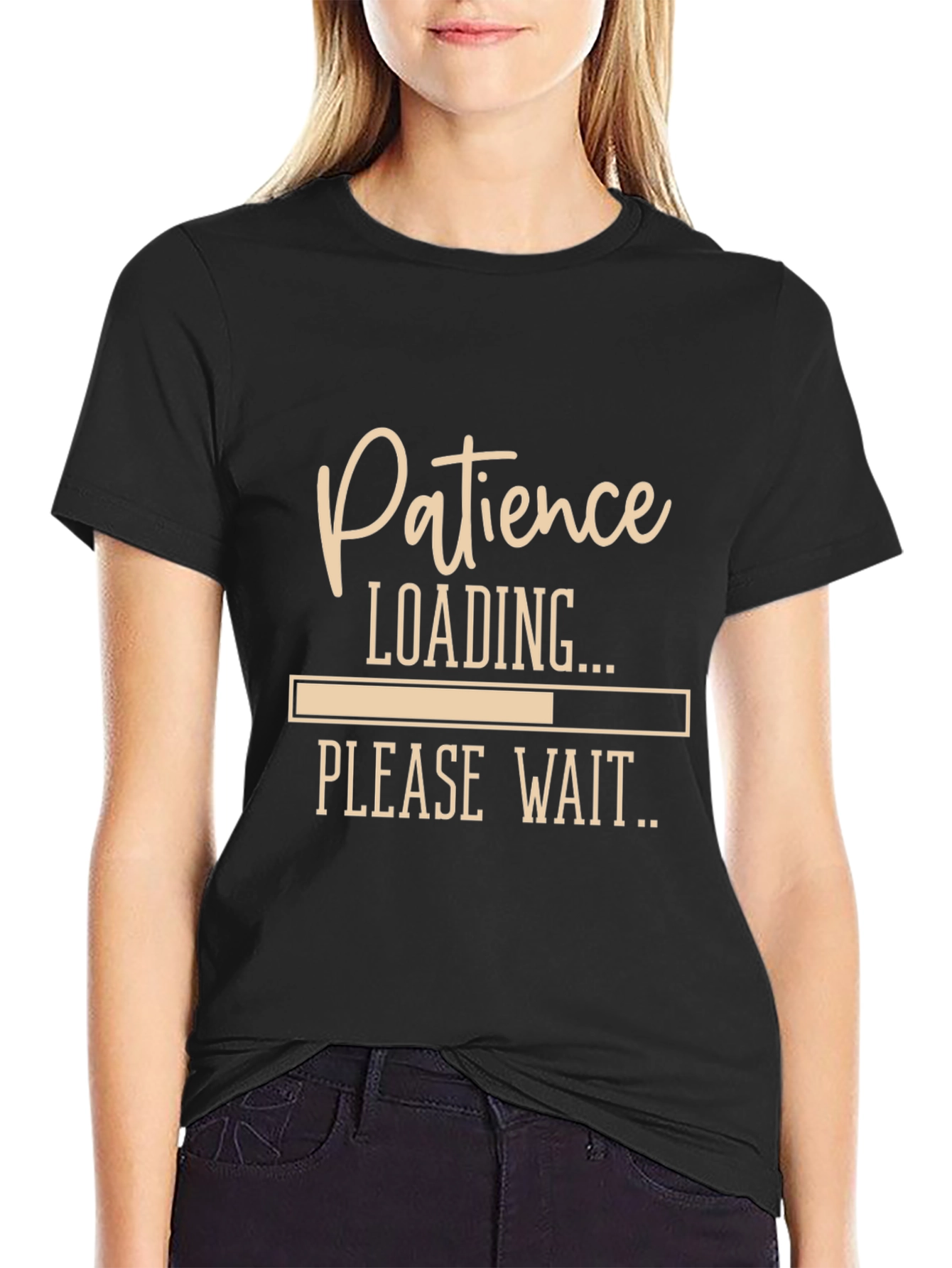 Patience Loading T-Shirt - Funny Slogan Tee