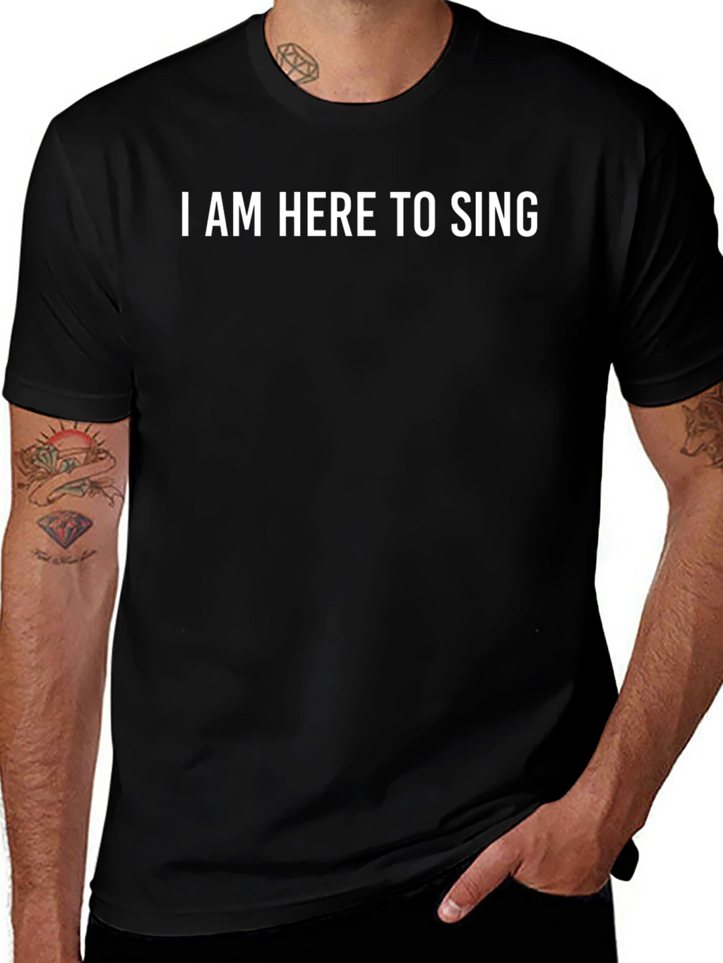 I AM HERE TO SING Graphic Tee