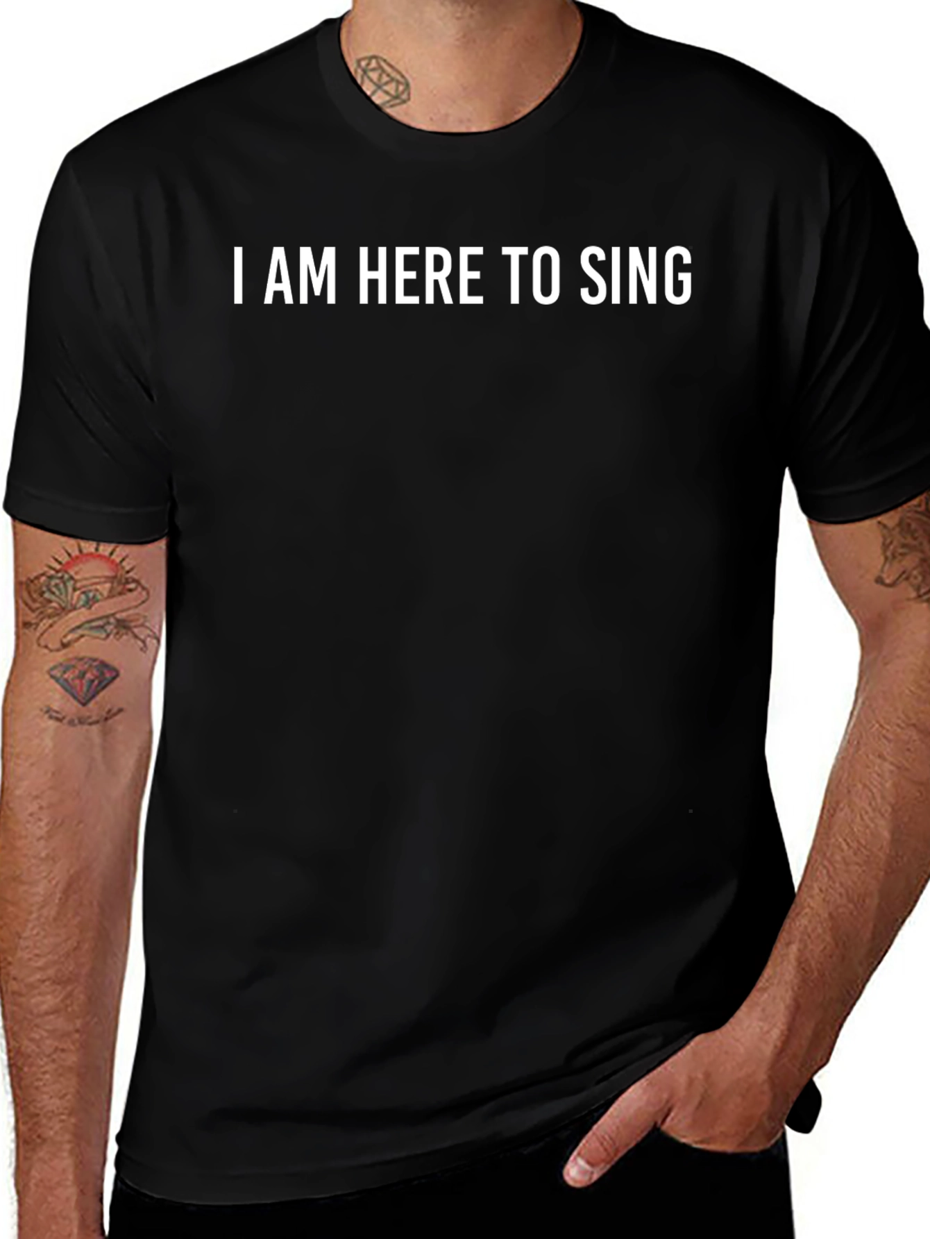 I AM HERE TO SING Graphic Tee