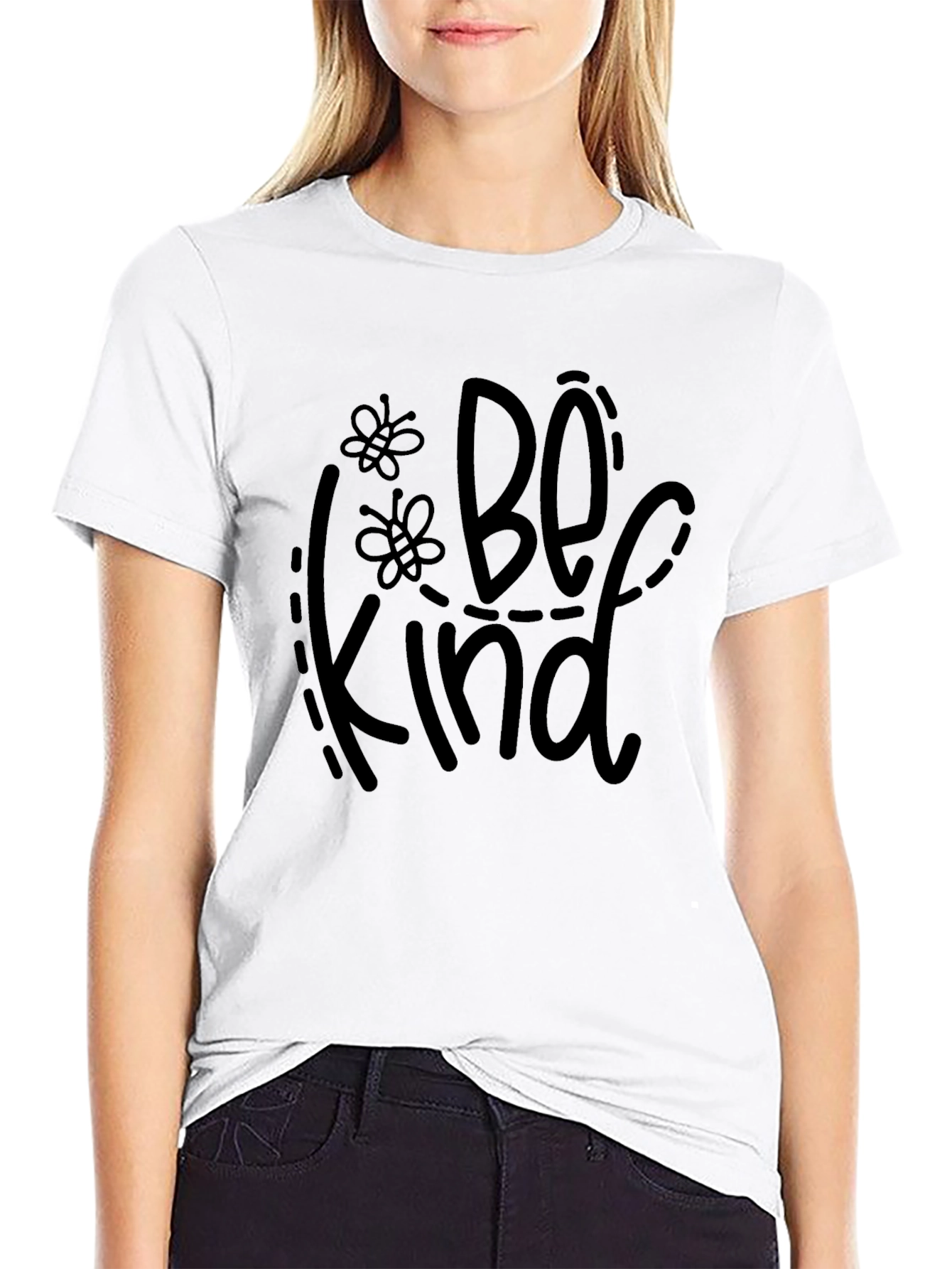 Be Kind Graphic Tee - Soft Cotton Casual Shirt