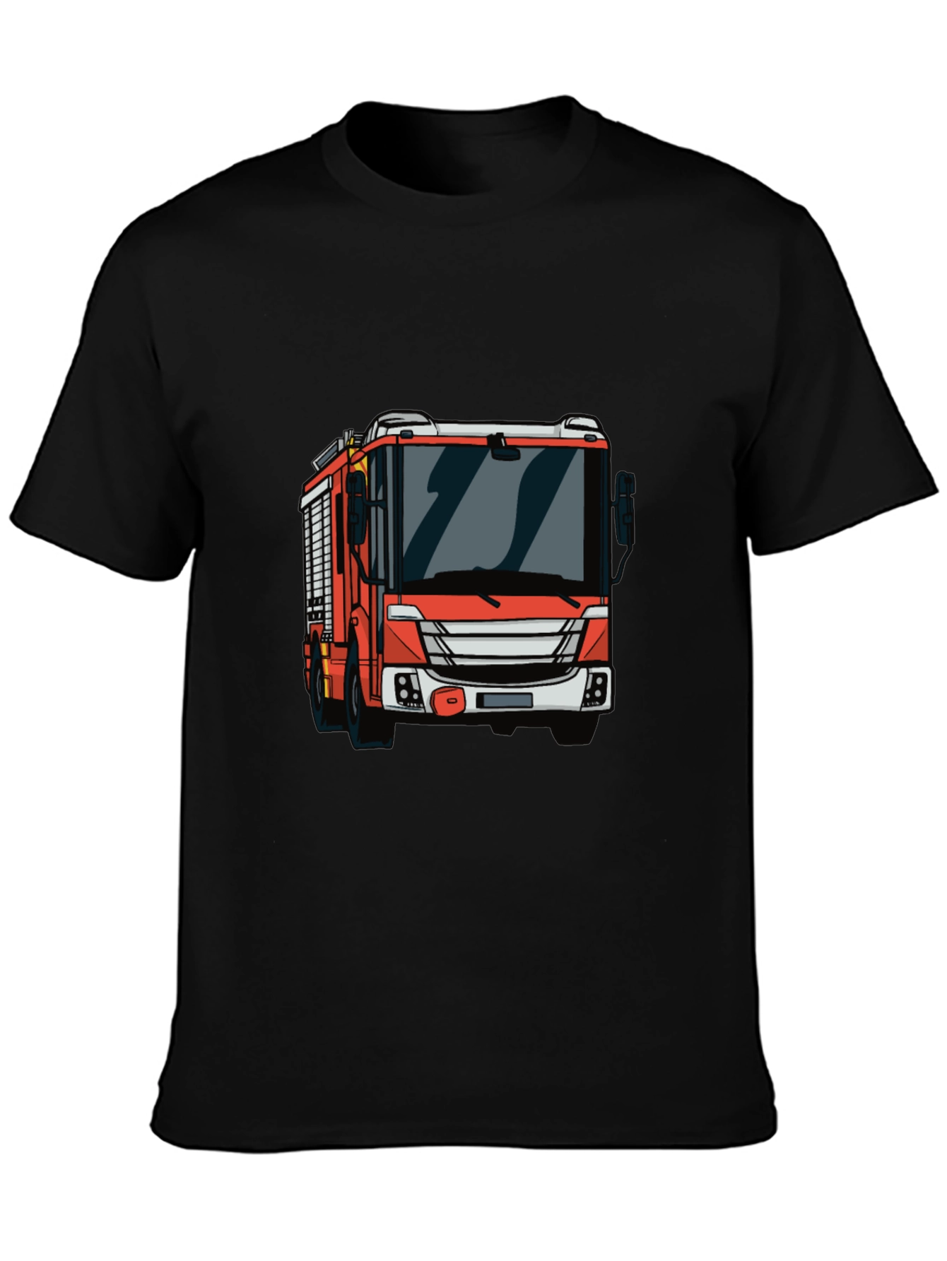 Fire Truck T-Shirt - Cool Graphic Tee for Firefighter Fans