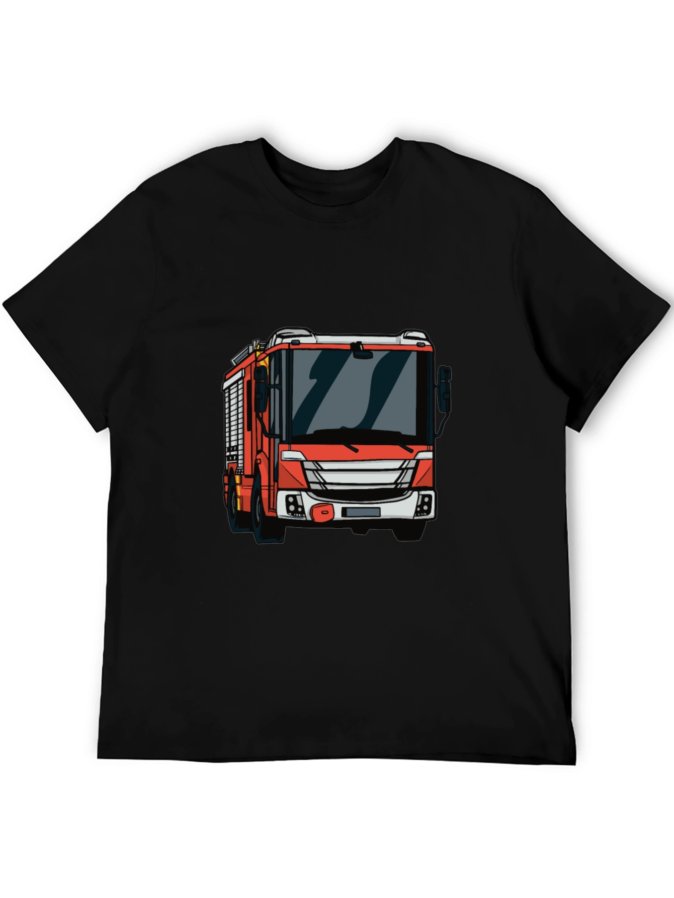 Fire Truck T-Shirt - Cool Graphic Tee for Firefighter Fans