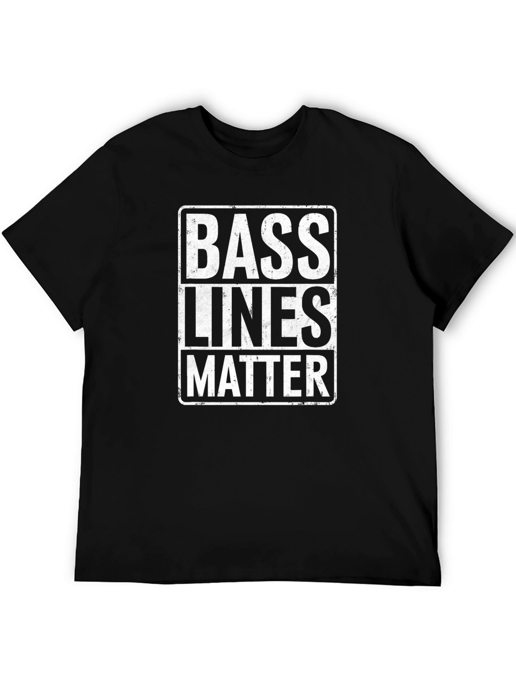 Bass Lines Matter T-Shirt - Music Lover Tee