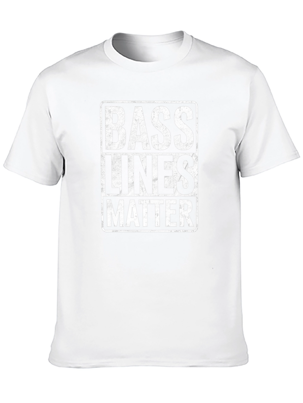 Bass Lines Matter T-Shirt - Music Lover Tee