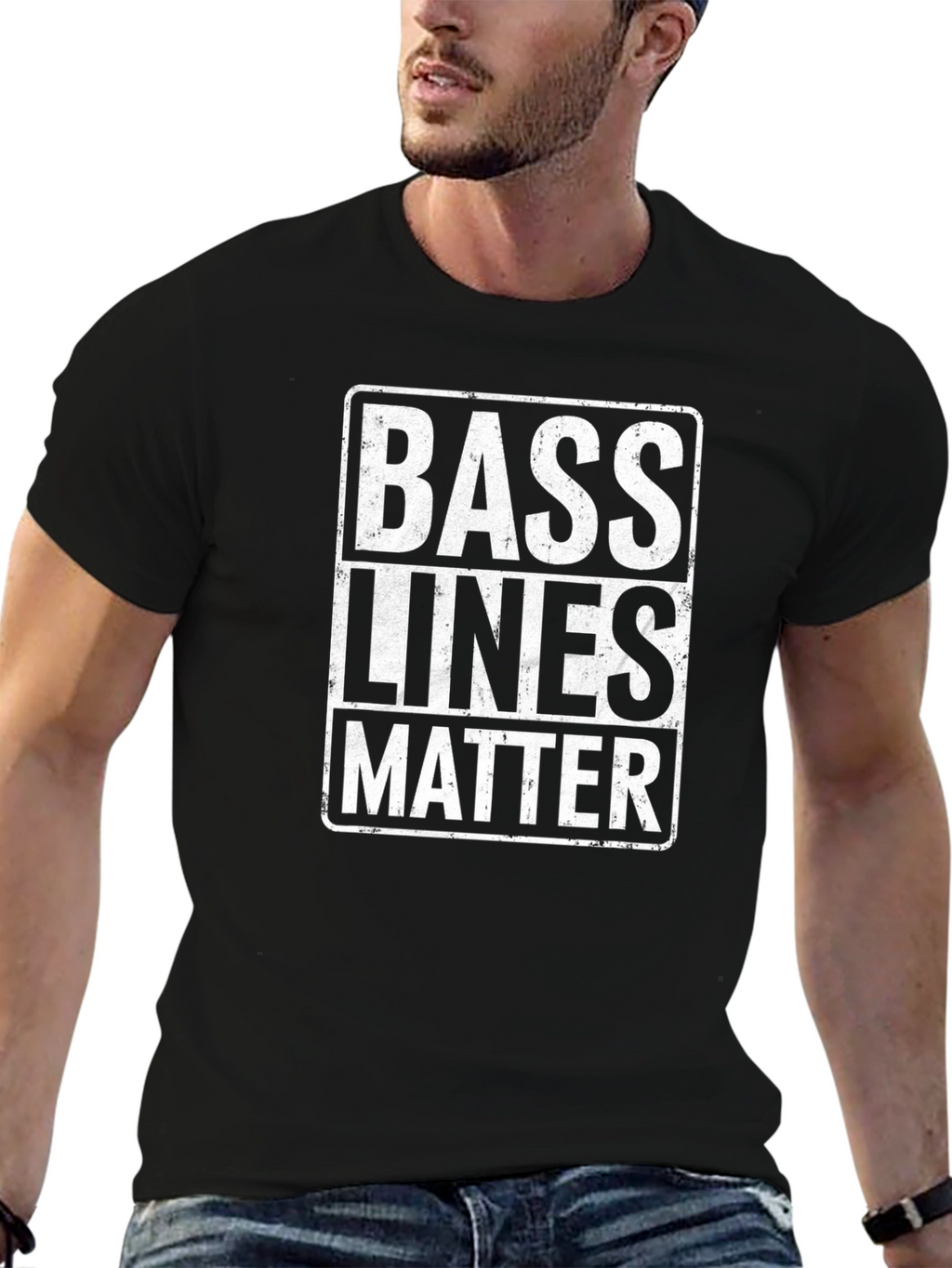 Bass Lines Matter T-Shirt - Music Lover Tee