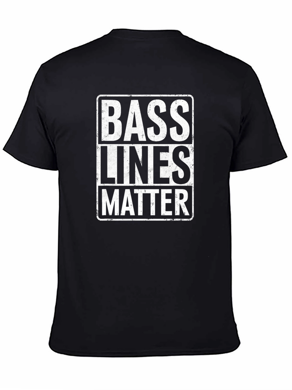 Bass Lines Matter T-Shirt - Music Lover Tee