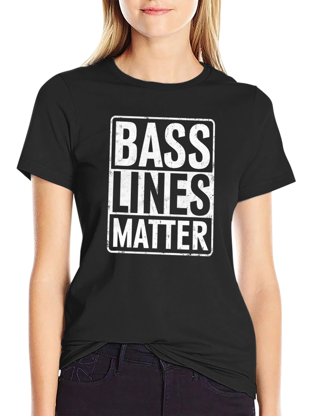 Bass Lines Matter T-Shirt - Music Lover Tee