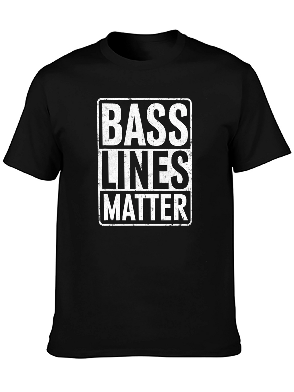 Bass Lines Matter T-Shirt - Music Lover Tee