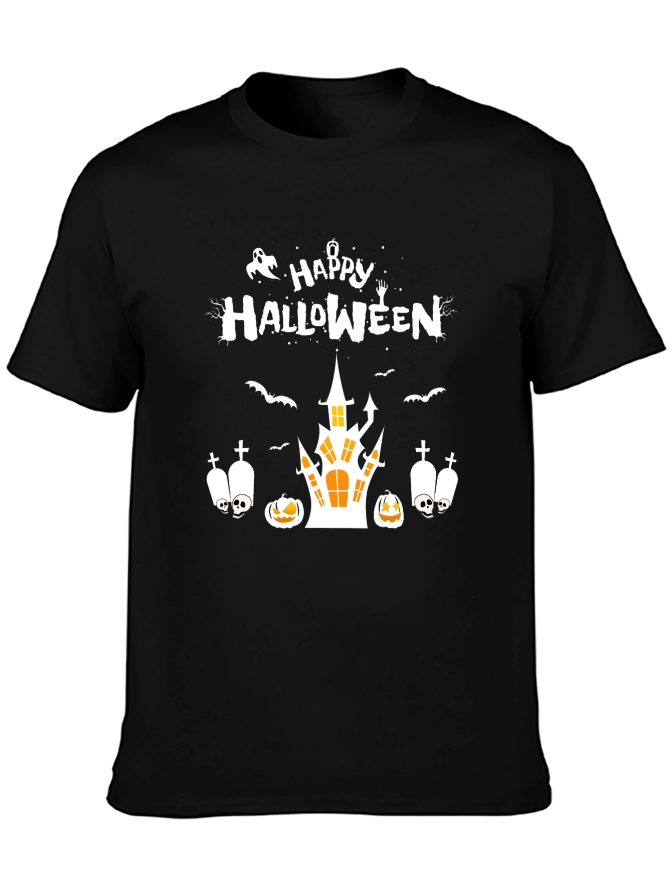 Halloween Graphic Tee - Spooky Season Shirt
