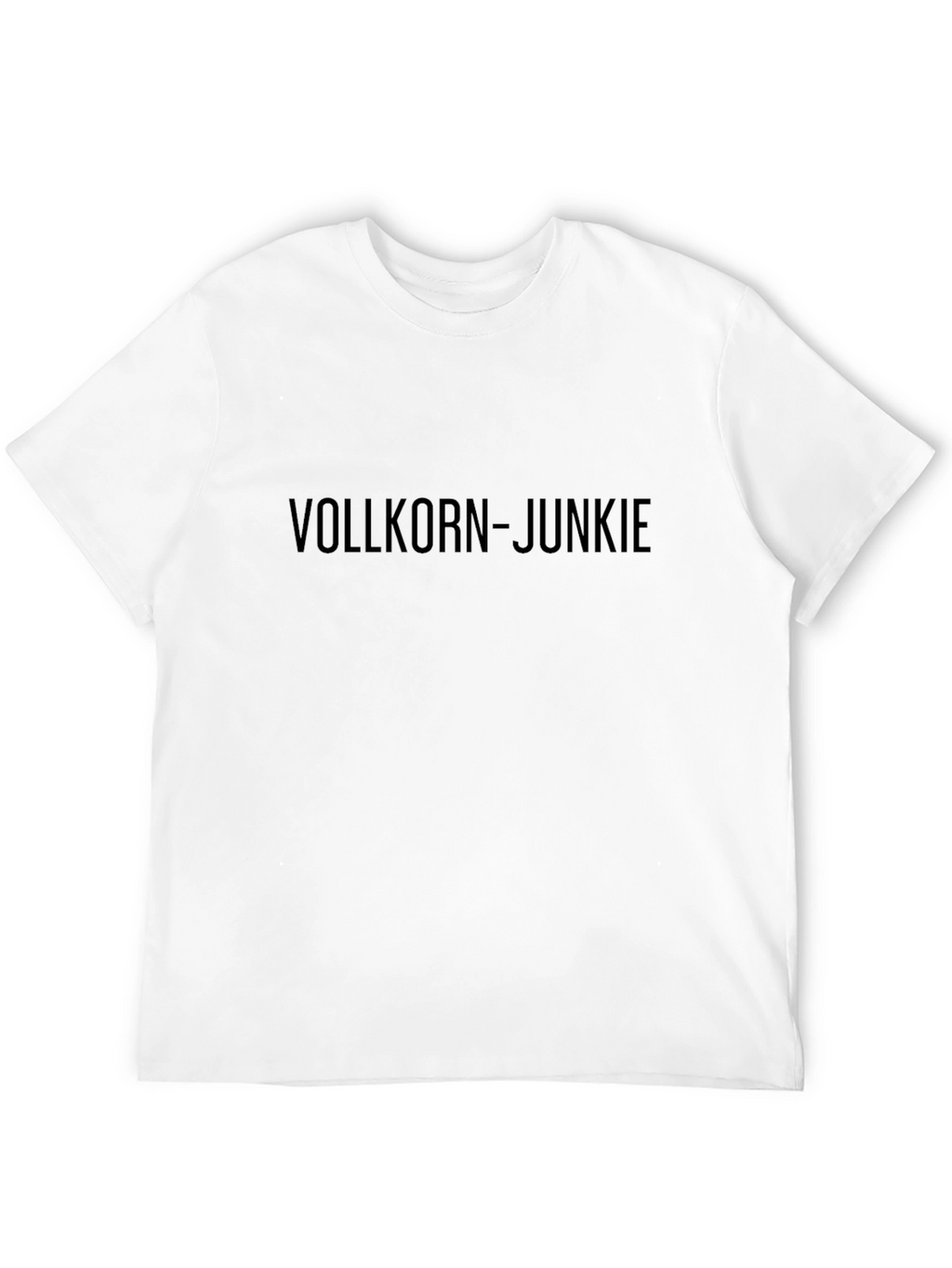 Vollkorn-Junkie Black T-Shirt