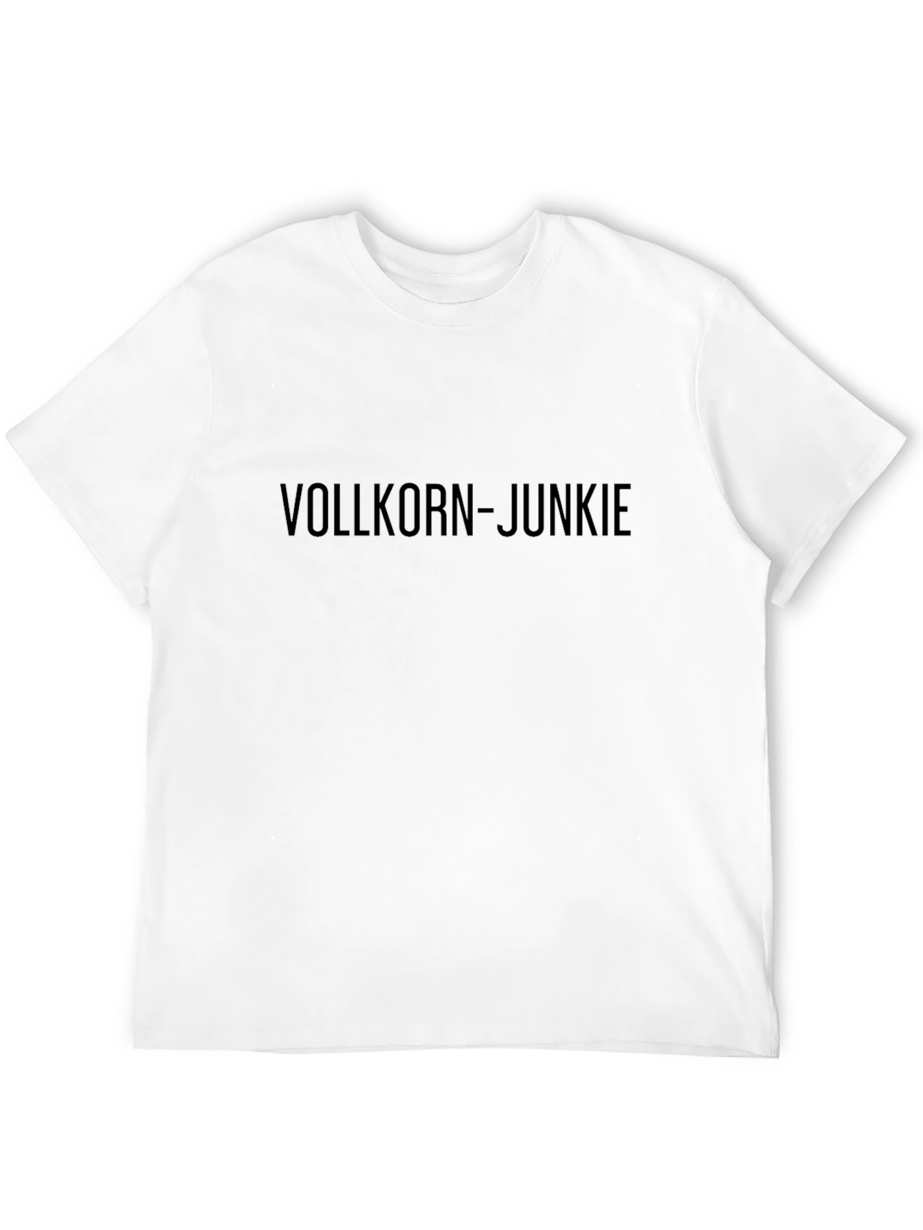 Vollkorn-Junkie Black T-Shirt
