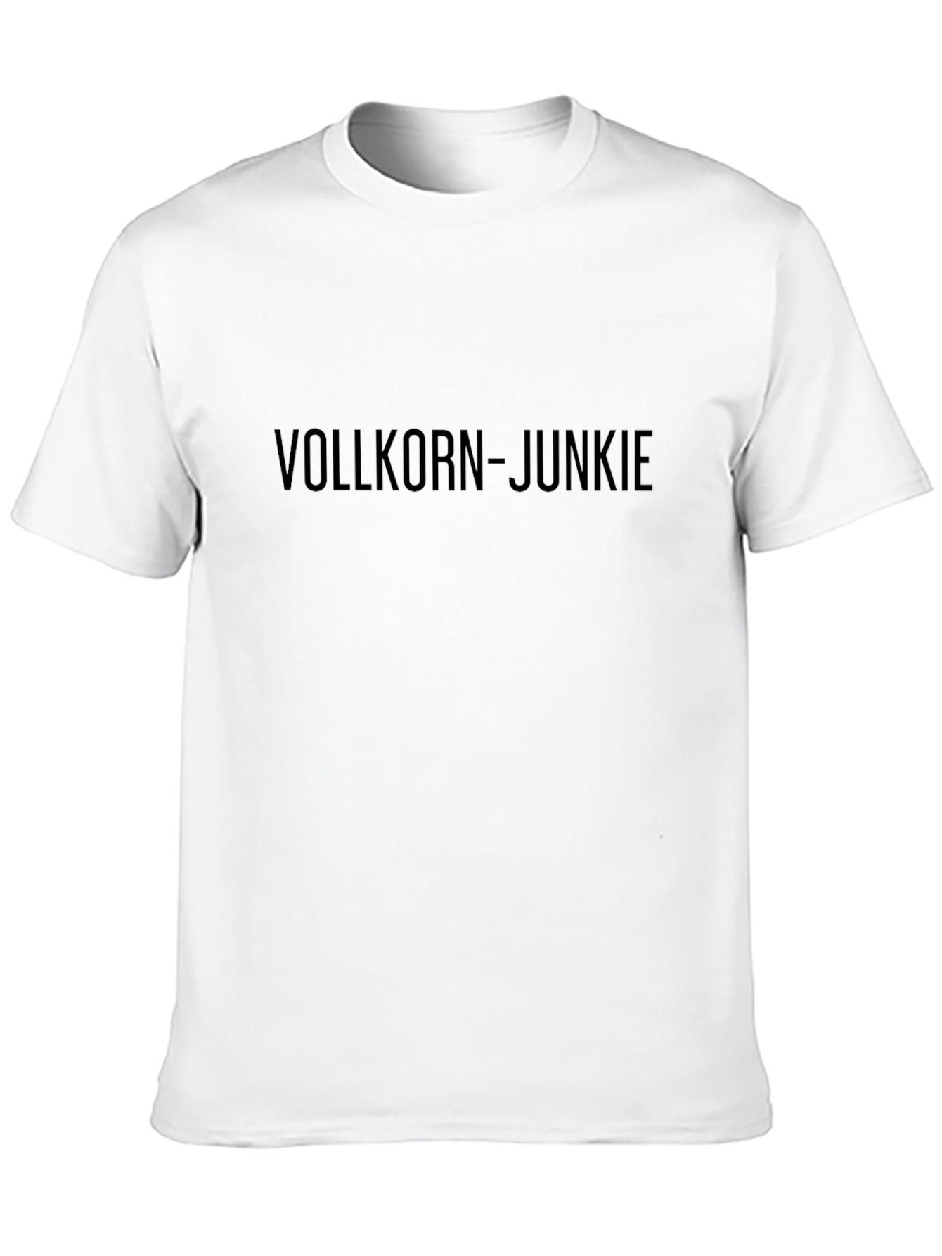 Vollkorn-Junkie Black T-Shirt