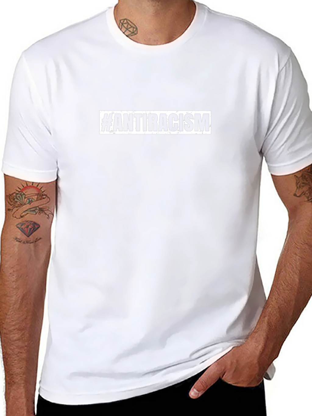 Anti-Racism Black T-Shirt