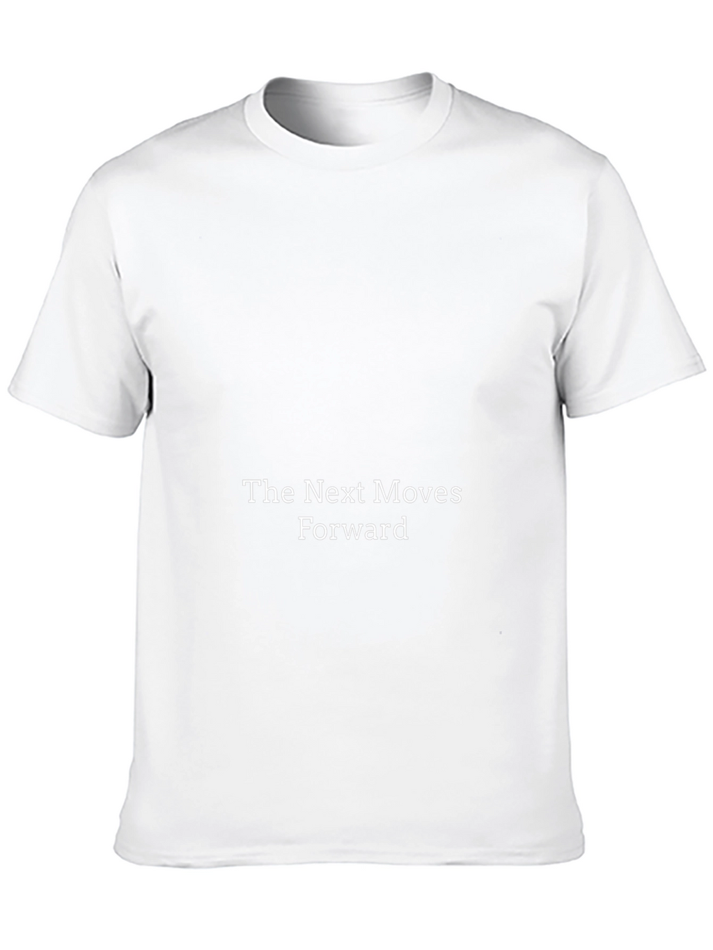 The Next Moves Forward T-Shirt - Solid Black