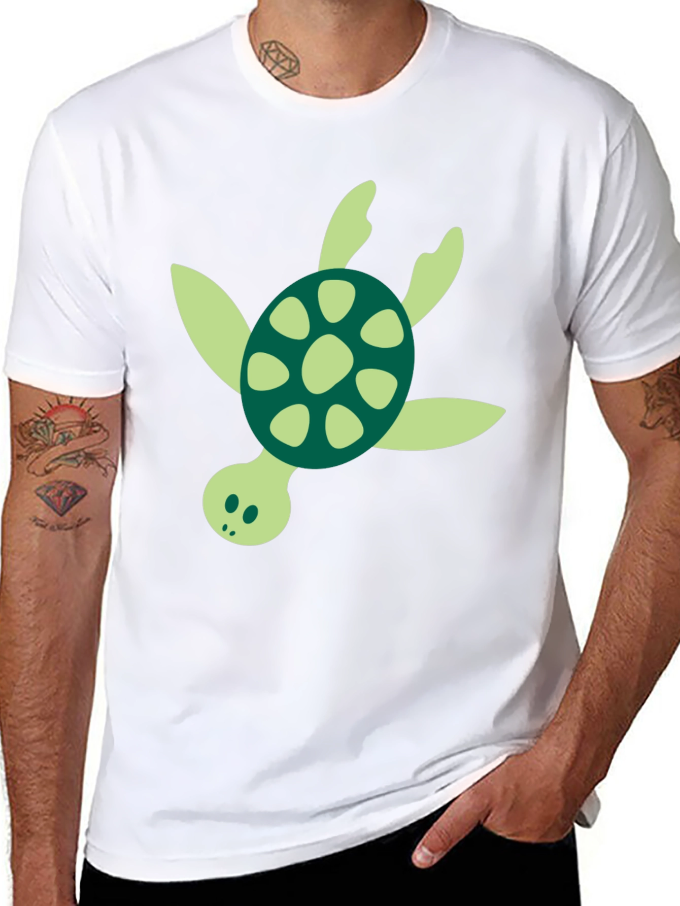 Turtle Graphic Tee - Fun & Casual
