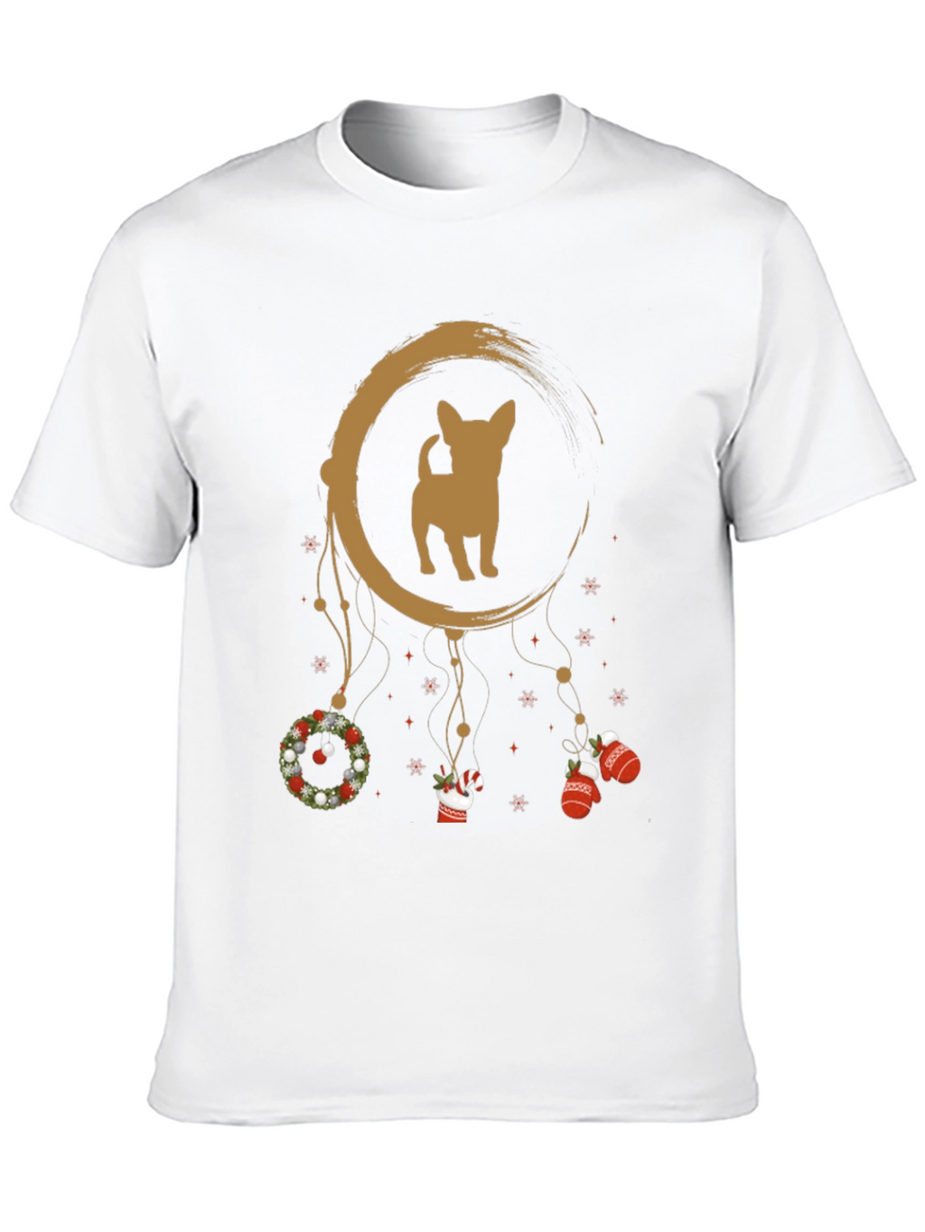 Chihuahua Christmas Dream Catcher Graphic Tee