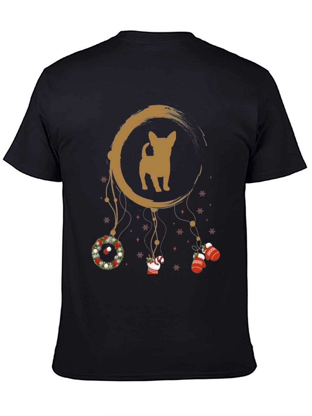 Chihuahua Christmas Dream Catcher Graphic Tee