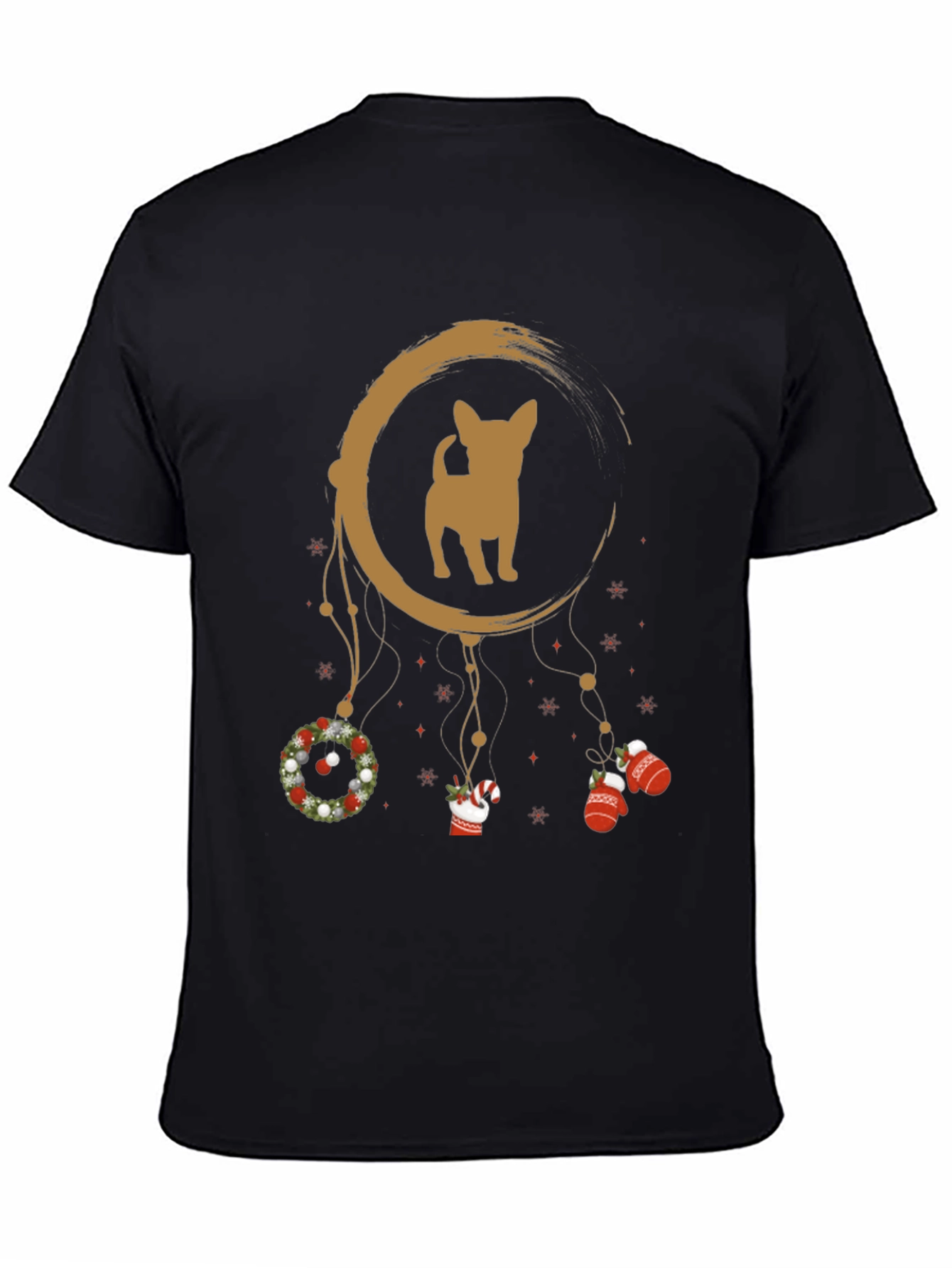 Chihuahua Christmas Dream Catcher Graphic Tee